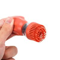 Dispenser De Oleo Azeite Com Escova De Silicone Vidro 180ml Salmão - 5