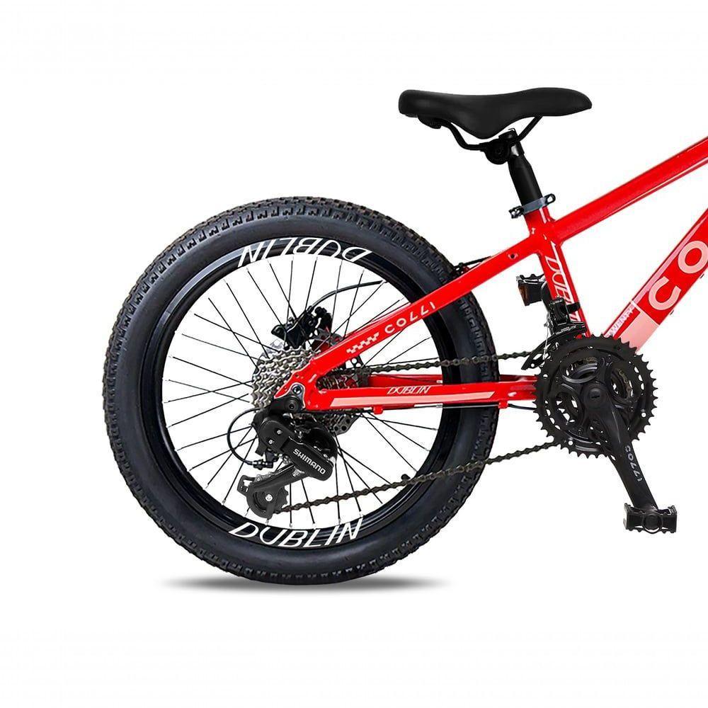 Bicicleta Aro 20 Colli Dublin Shimano 21v Vermelho - 3