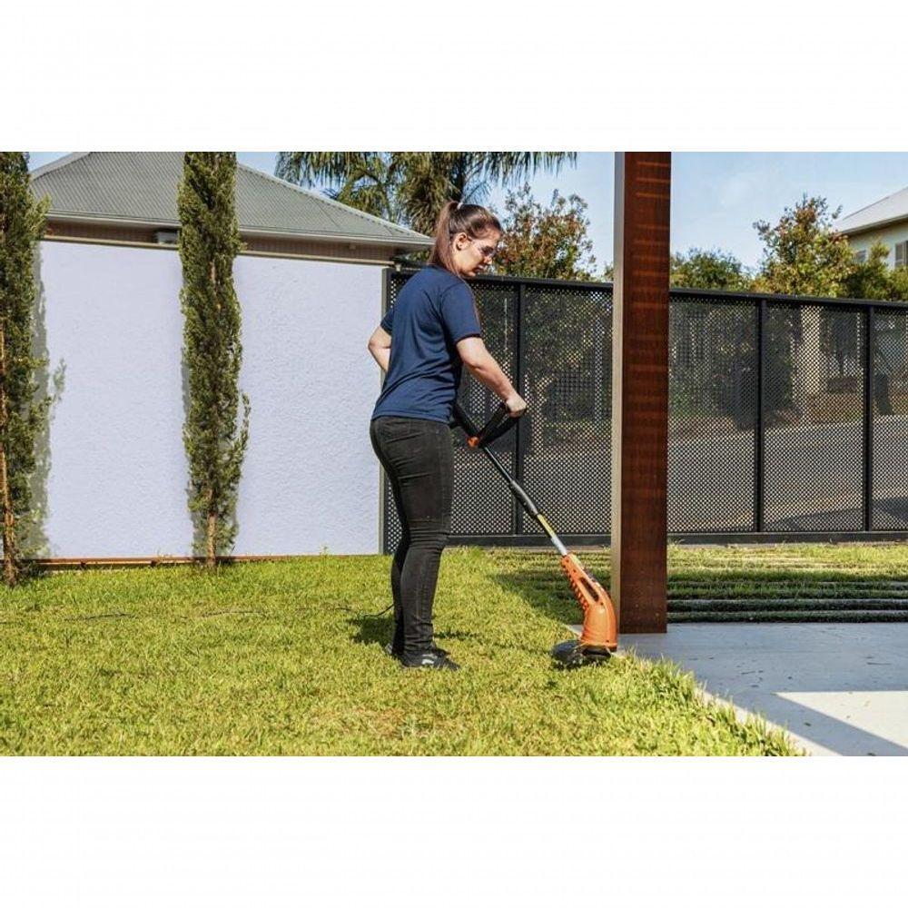 Aparador De Grama Elétrico Bipartido Tramontina Apb1000t 1000w 220v - 2