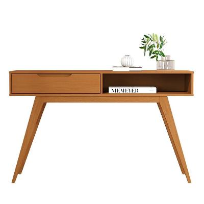 Aparador Tucumã Com 1 Gaveta E Pés De Madeira Maciça Nature