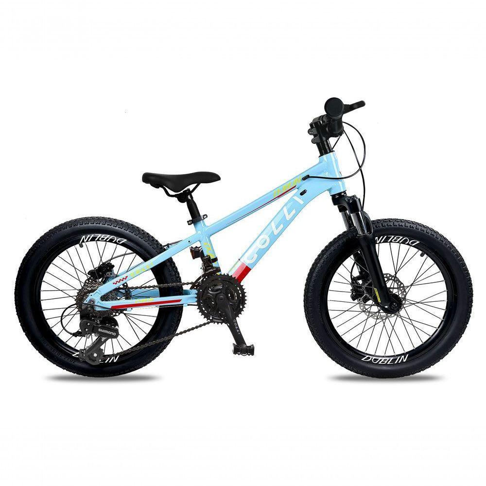 Bicicleta Aro 20 Colli Dublin Shimano 21v Azul Claro - 1
