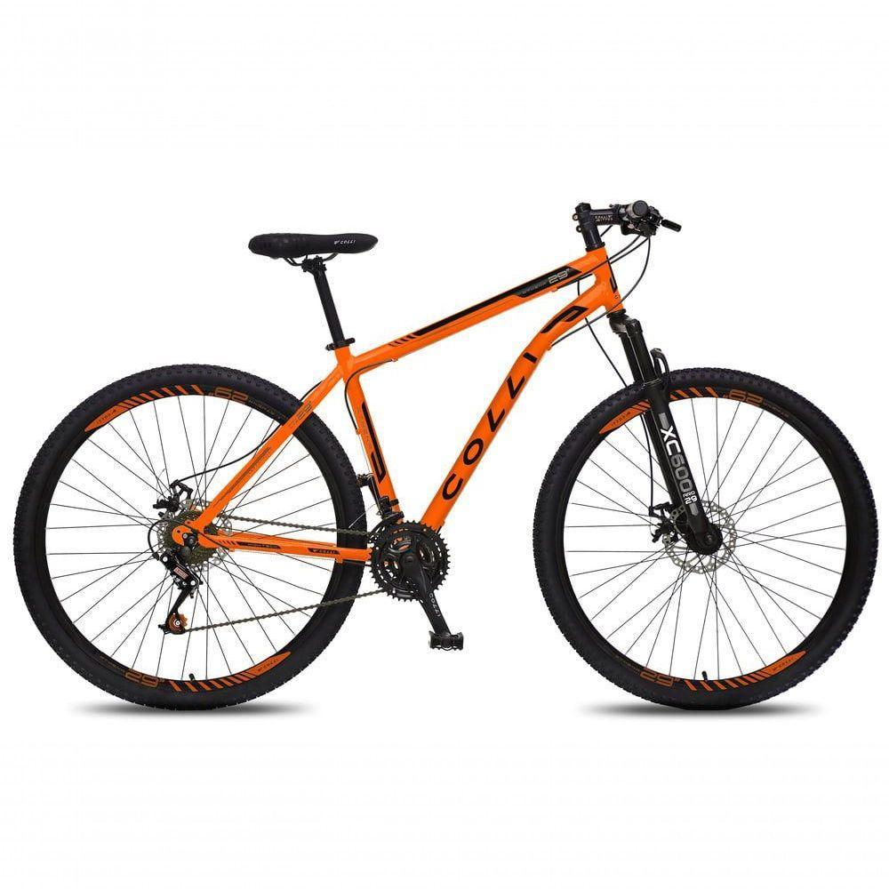 Bicicleta Athena Aro 29 Em Aço Com 21 Marchas Colli Laranja - 1