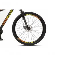 Bicicleta Aro 29 Colli Cazelle Turim 21m Aluminio Quadro 17 Preto-adesivo Amarelo-laranja