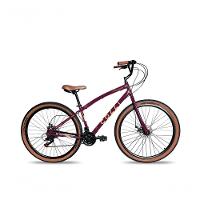 Bicicleta Aro 29 Colli Vancouver Confort 21 Marchas Freio A Disco Roxo - 1