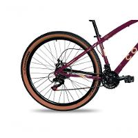Bicicleta Aro 29 Colli Vancouver Confort 21 Marchas Freio A Disco Roxo - 3