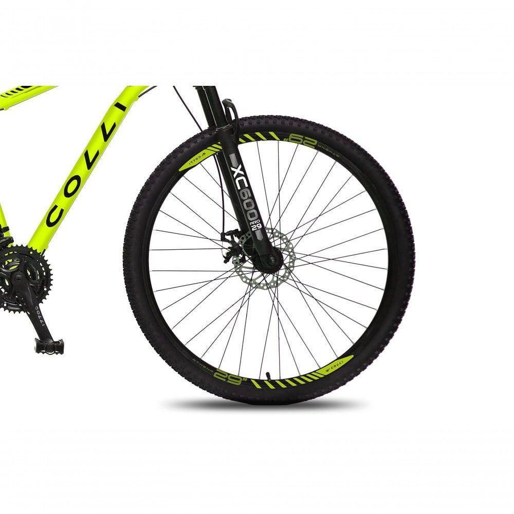 Bicicleta Athena Aro 29 Em Aço Com 21 Marchas Colli Amarelo - 4