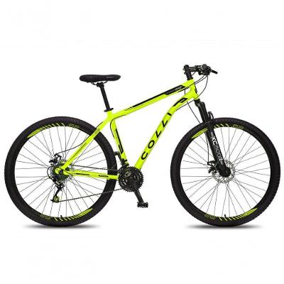 Bicicleta Athena Aro 29 Em Aço Com 21 Marchas Colli Amarelo