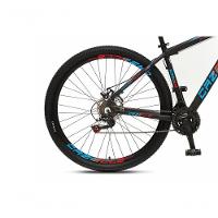 Bicicleta Aro 29 Colli Cazelle Turim 21m Aluminio Quadro 17 Preto-adesivo Azul-vermelho - 3