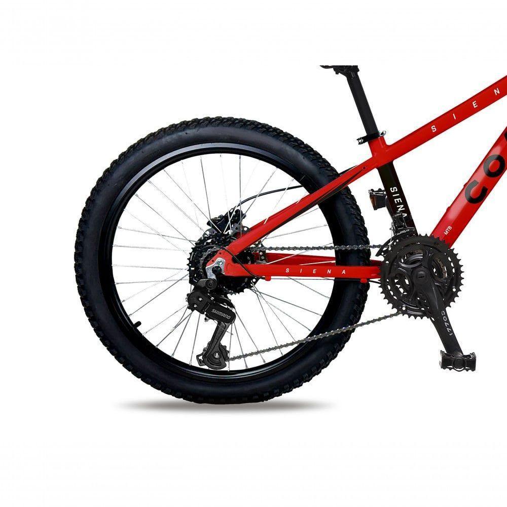 Bicicleta Colli Siena Aluminio Aro 26 Disco-shimano 21v Vermelho - 3