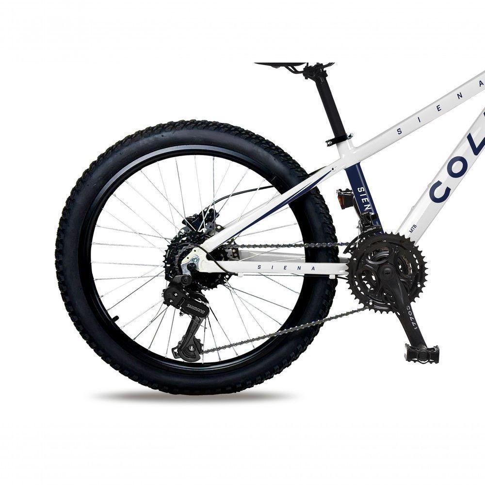 Bicicleta Colli Siena Aluminio Aro 26 Disco-shimano 21v Branco - 3