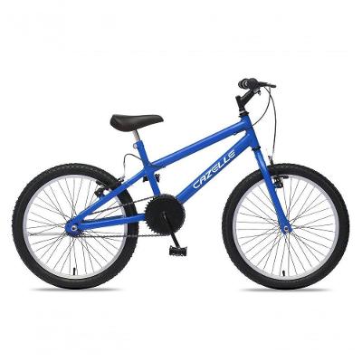 Bicicleta Cazelle Aro 20 Sem Marchas Freios V-brake Colli Azul