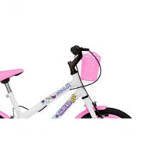 Bicicleta Aurora Fest, Aro 16, Com Freios V-brake, Com Rodas De Apoio, Capa Corrente E Cestinha Branco - 2