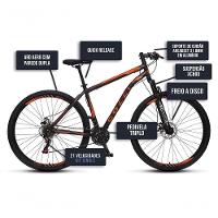 Bicicleta Athena Aro 29 Em Aço Com 21 Marchas Colli Preto-laranja - 5