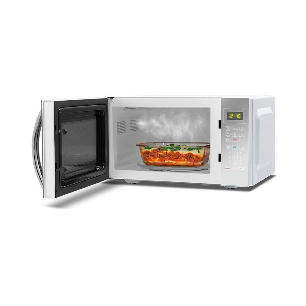 Micro-ondas Philco 28 Litros Limpa Fácil PMO30E 1100W Prata 220V - 5