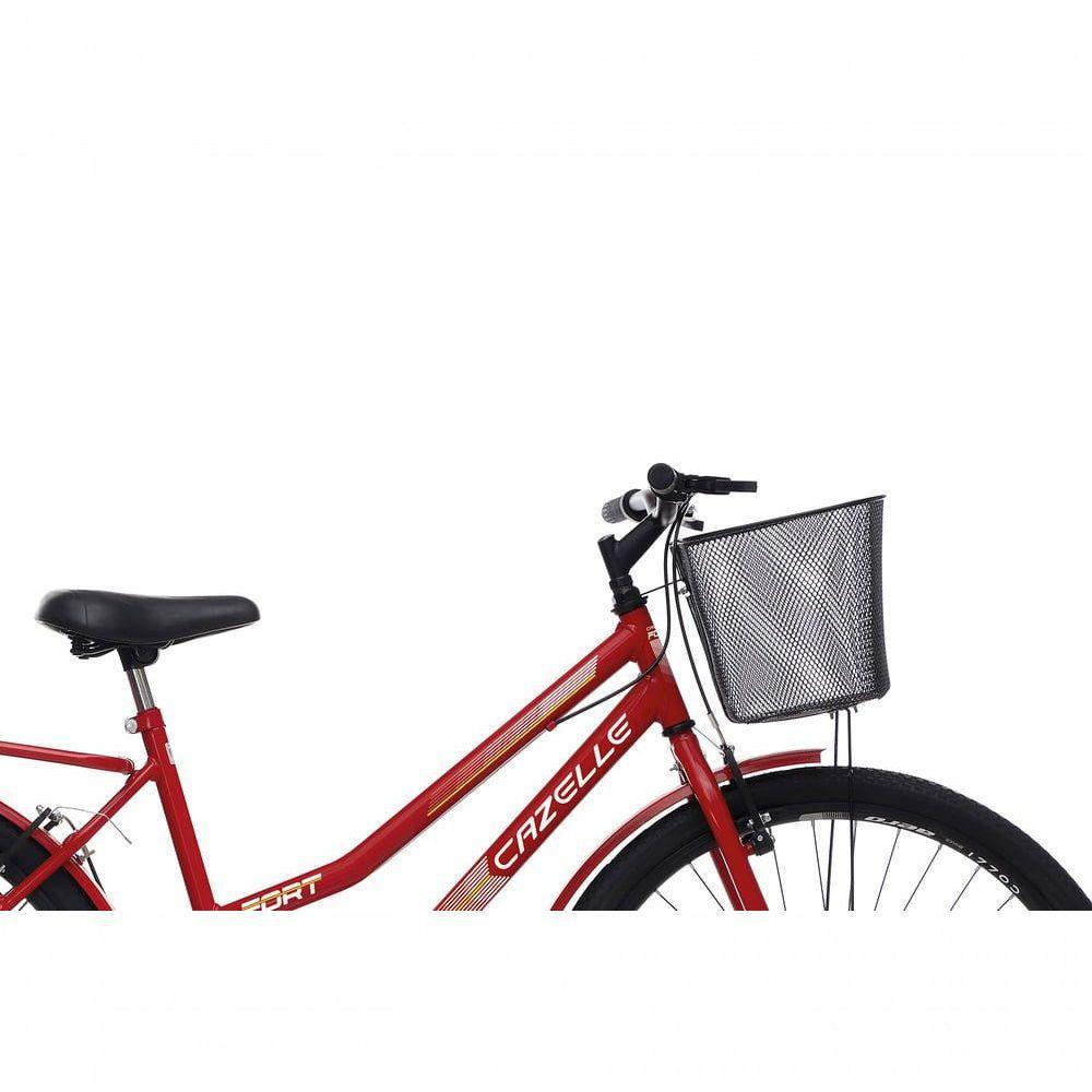 Bicicleta Transporte Aro 26 Colli Cazelle Fort Vermelho - 2
