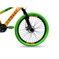 Bicicleta Grau Aro 26 21 Marchas Colli Laranja-verde - 4
