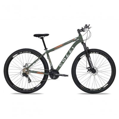 Bicicleta Colli Toronto Aluminio Aro 29 Disco-shimano 21v Verde Militar
