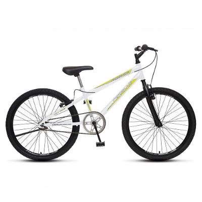 Bicicleta Force 1 Aro 24 Sem Marchas Freios V-brake Branco