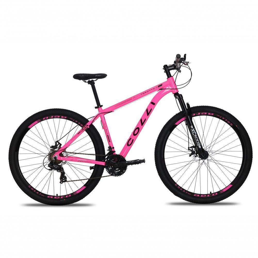 Bicicleta Colli Toronto Aluminio Aro 29 Disco-shimano 21v Rosa - 1
