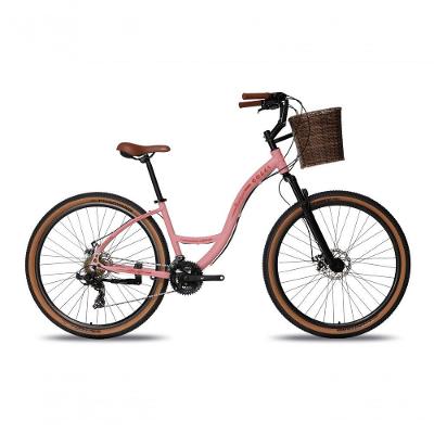Biciclita Colli Munique Aluminio Aro 29 Disco-shimano 21v Tamanho Do Quadro 17 Rosa