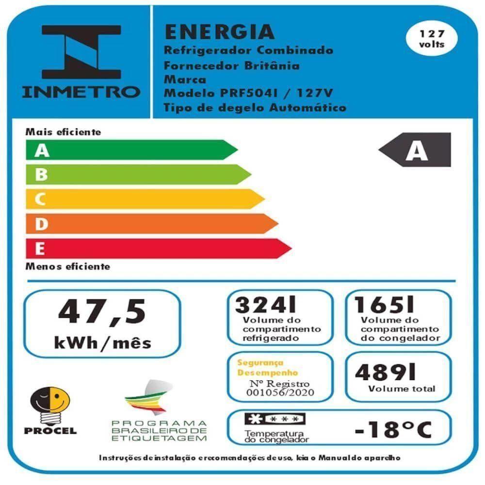 Geladeira Philco 489 Litros PRF504I Side By Side Inverter Inox 220V - 6