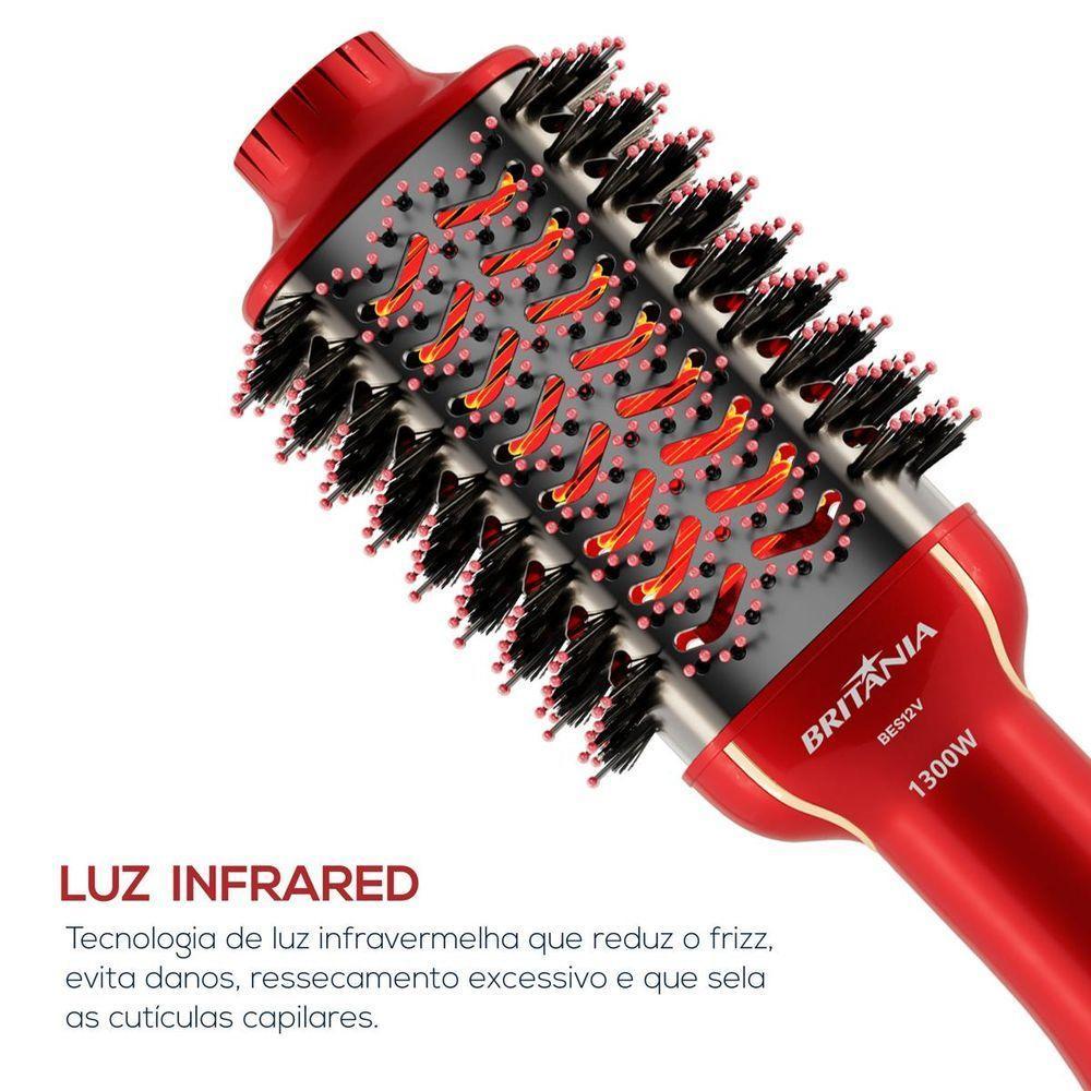 Escova Secadora Britânia Soft 4 em 1 1300W Bivolt BES12 - 4