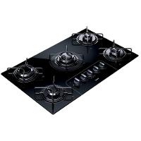 Cooktop A Gás 5 Bocas Consul Facilite CD075AEUNA Com Acendimento Super Automático Preto Bivolt - 1
