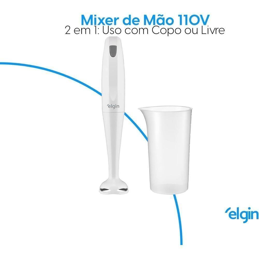 Mixer Elgin De Mão 200W Compacto Branco 110V - 3