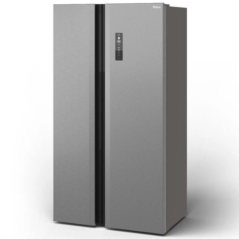 Geladeira Philco 489 Litros PRF504I Side By Side Inverter Inox 110V - 1