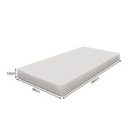 Sofá Cama Solteiro Madeira Com Cama Auxiliar E 2 Colchões Texas - Imbuia