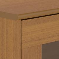 Rack Tv 65 Polegadas Com 2 Portas De Vidro Reflecta Lince - Cedro Cedro - 6