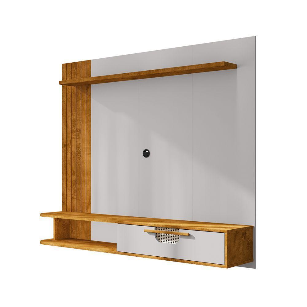 Painel Suspenso Para Tv Até 65 Polegadas Zeus Naturalle Off White - 2