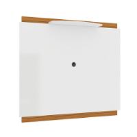 Painel Tv 32 Polegadas Com Prateleira Asteca - Branco E Cedro Branco E Cedro - 5