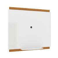 Painel Tv 32 Polegadas Com Prateleira Asteca - Branco E Cedro Branco E Cedro - 6