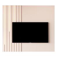 Painel Suspenso Boto 1.4 Com Led Sala Para Tv Até 58 Off White - 1
