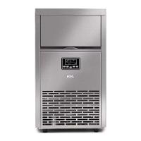 Máquina De Gelo Eos 50kg Ice Compact EMG50 Inox 220V - 2