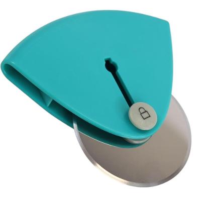 Cortador De Pizza Inox Com Cabo Cores - Praticidade E Estilo Moderno Na Sua Cozinha - Cores Azul Verde Vermelho E Limão