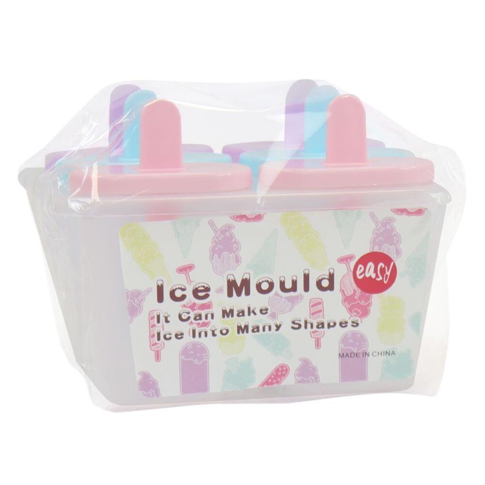 Moldes De Picolé Plástico Com 6 Divisões Para Delícias Geladas - 2