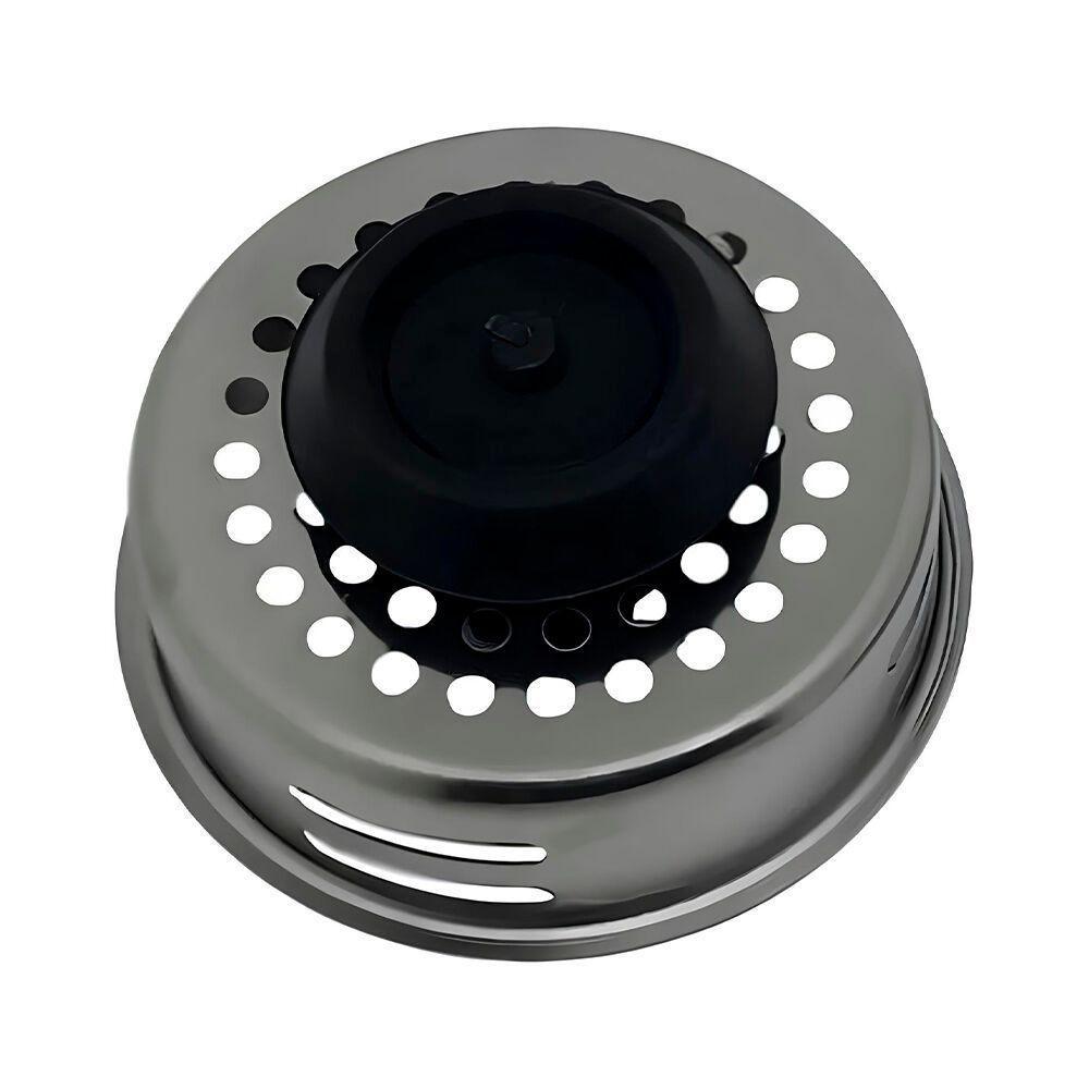 Kit De Ralos De Pia Inox Com Válvula Americana - Conjunto Elegante E Funcional - 3