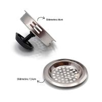 Kit De Ralos De Pia Inox Com Válvula Americana - Conjunto Elegante E Funcional - 2