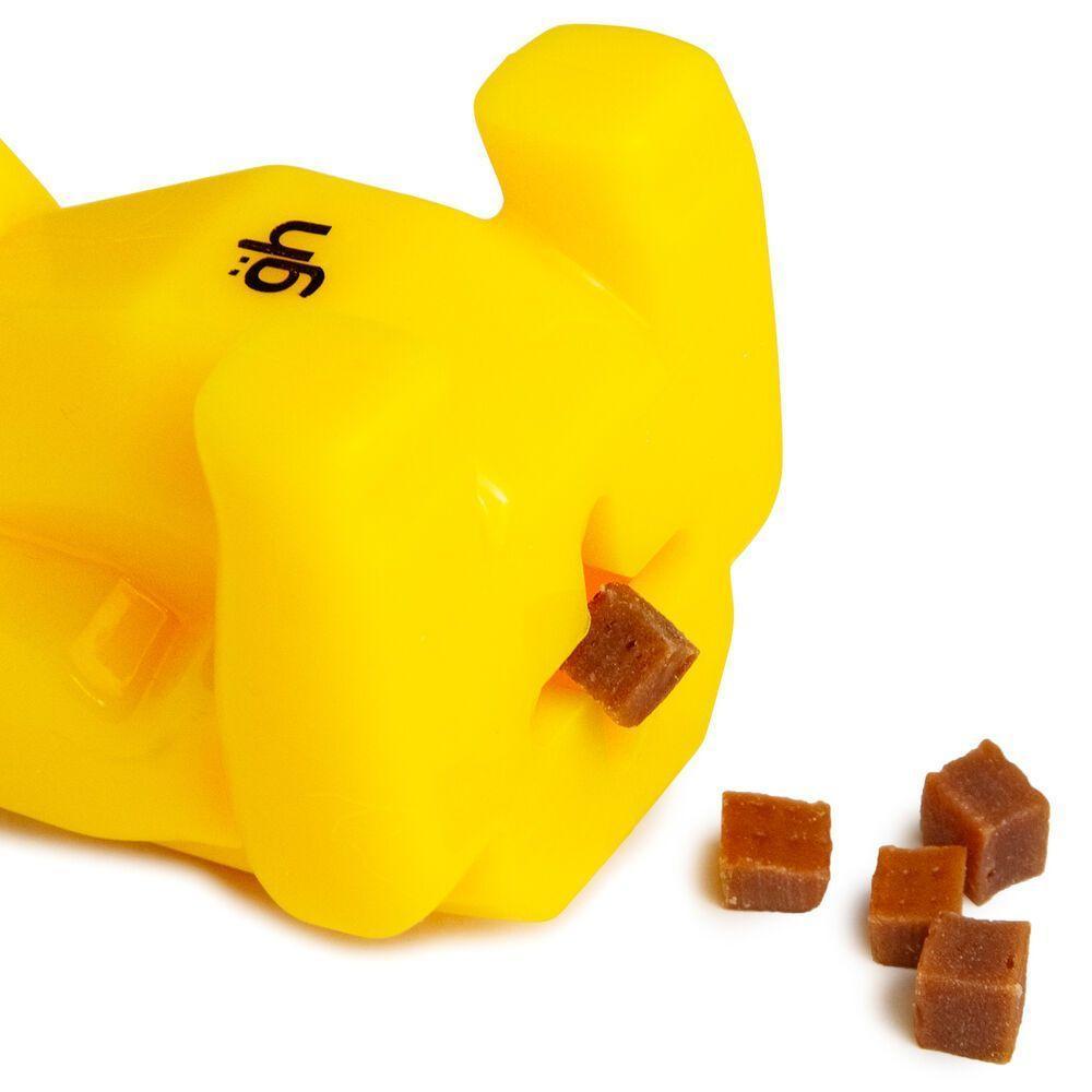 Brinquedo Flutuante Para Pets Com Compartimento Para Petiscos - Rinauceronte - 3