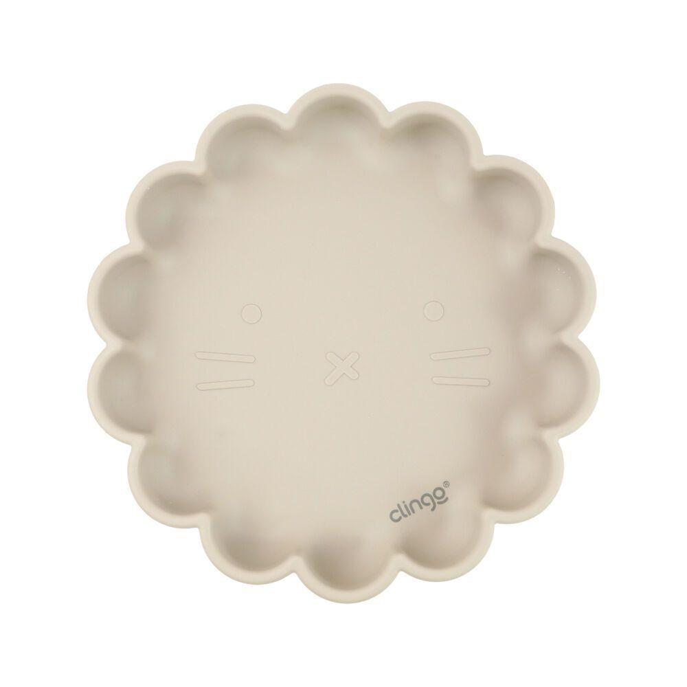 Prato De Silicona Leão Fendi Com Base Antiderrapante E Design Seguro Para Crianças - 1
