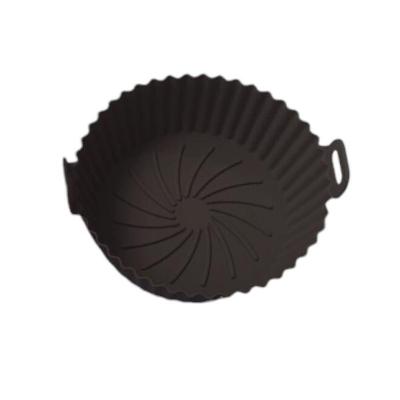 Tapete E Bandeja De Silicone Para Fritadeira A Ar - Preto