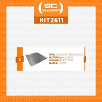 Kit 2 Assadeiras Estampada Perfurada Alumínio 35cm X 35cm - Cimapi - 3