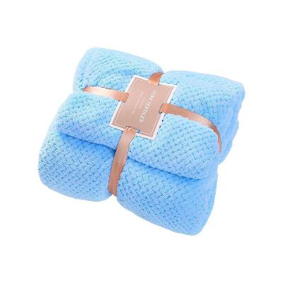 Toalhas Azuis De Luxo Super Macias - Kit Completo Para Rosto E Corpo, Conforto E Elegância.