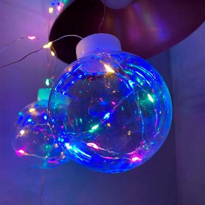 Varal Led 10 Lampadas Bola Incandescentes Fio De Fada Colorido
