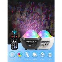 Luminaria Pojeção De Estrelas Universo Caixa De Som Bluetooth Branco - 2