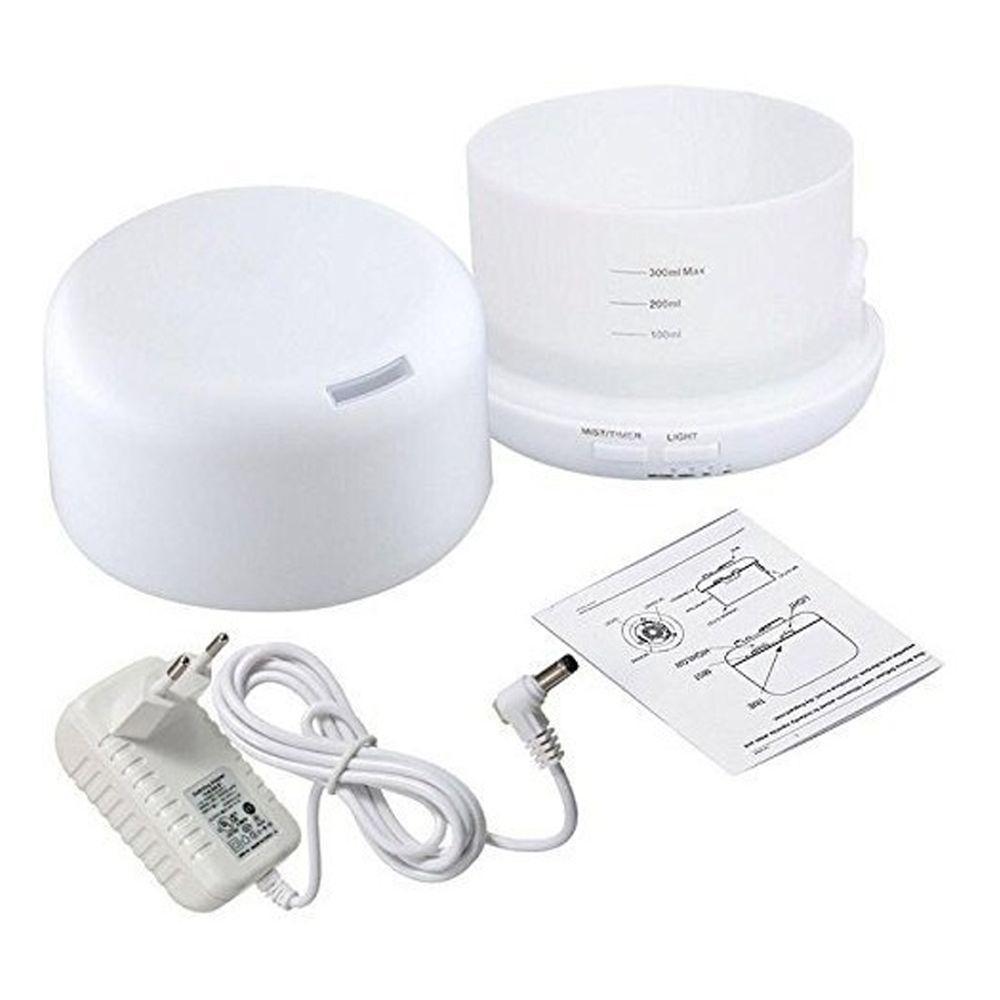 Sto279-300 - Difusor Eletrico Aroma Ultrassonico Com Led 300 Ml Branco 110v-220v - 3