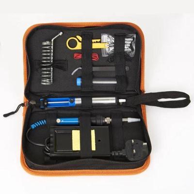 Kit Ferro Solda + Tubete Estanho Com Resina E Sugador Solda