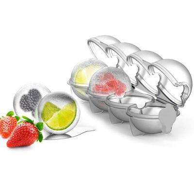 Forma De Gelo Esfera Bola Grande Redonda Bar Whisky Plastico